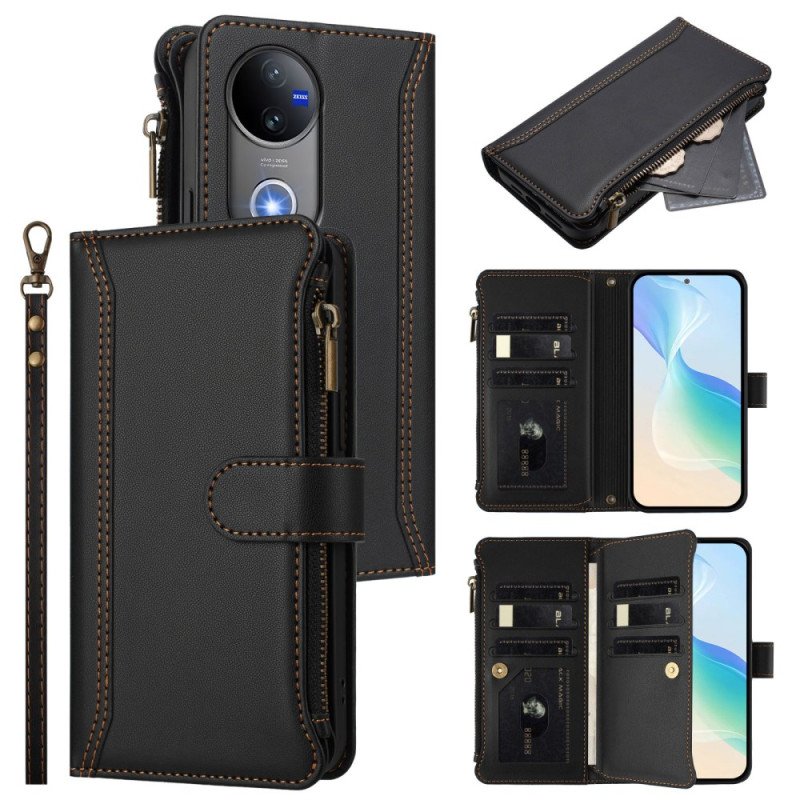 Fodral Vivo V50 5g 9 Kortfack Och Handledsrem