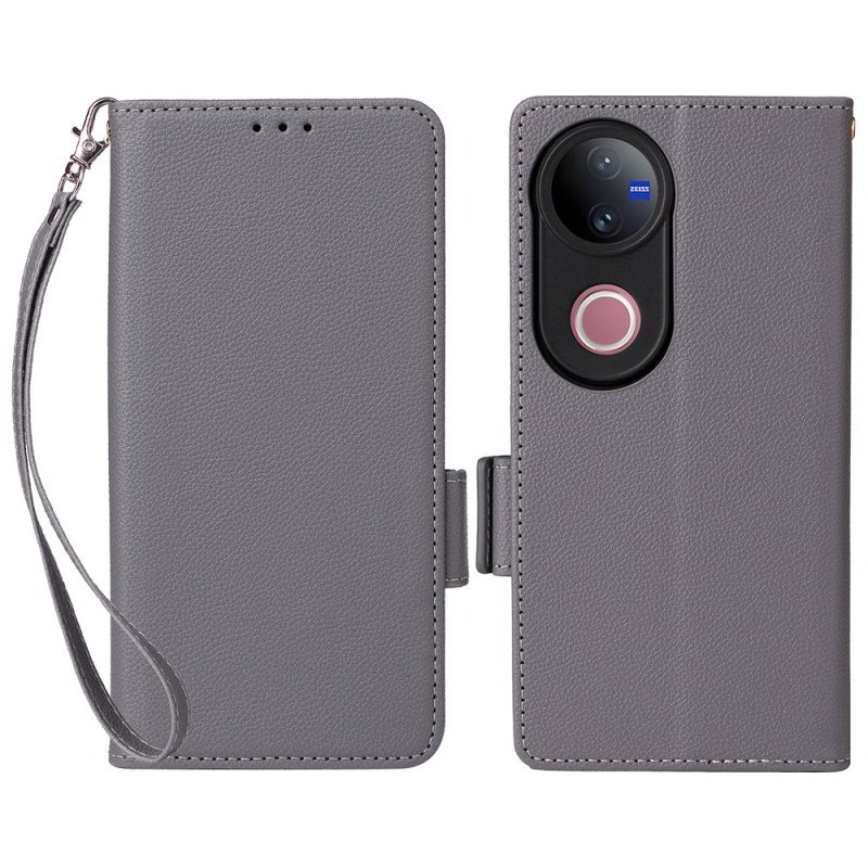 Fodral Vivo V50 5g Konstläder Med Rem