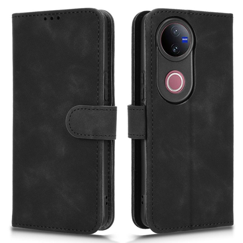 Fodral Vivo V50 5g Lädereffekt