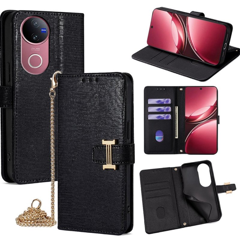 Fodral Vivo V50 5g Paljetter Och Axelrem