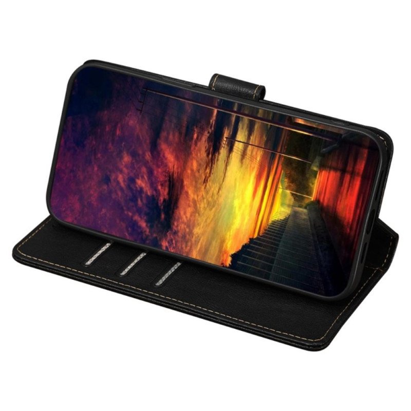 Fodral Vivo V50 5g Vintage Rfid-skydd