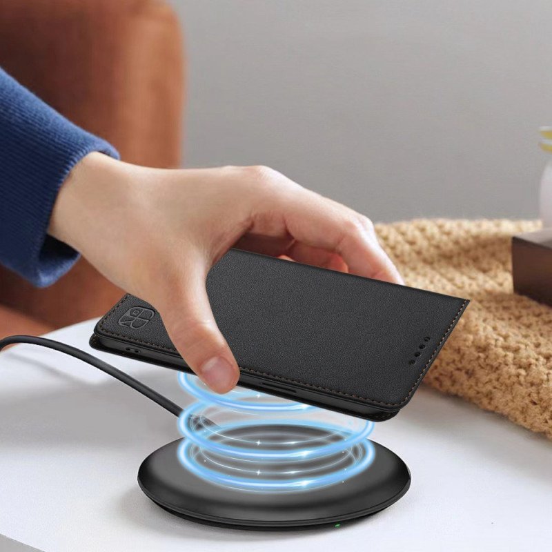 Folio-fodral Vivo V50 5g Telefonfodral Rfid-skydd Och Justerbart Stativ