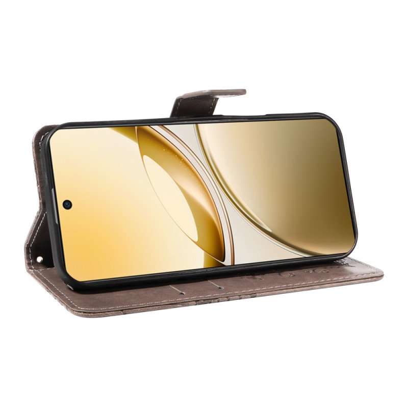 Läderfodral Vivo V50 5g Telefonfodral Jättefjärilar