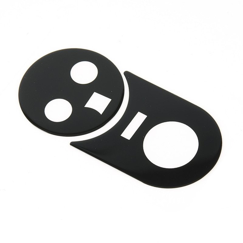 Linsskydd I Härdat Glas För Vivo V50 5g (svart Version)