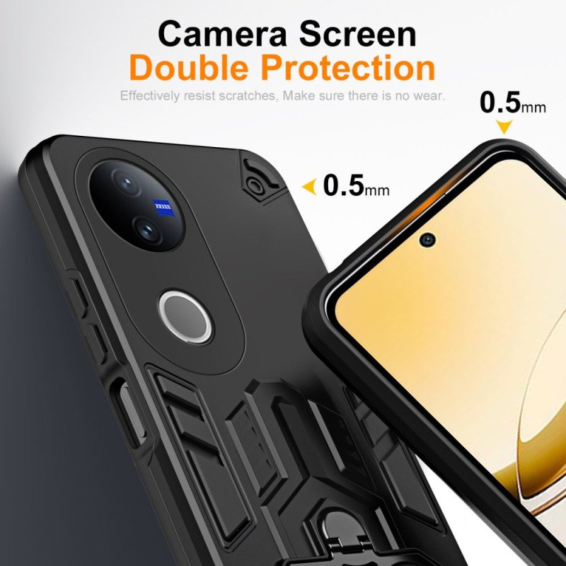 Skal För Vivo V50 5g Robust Med Stativ