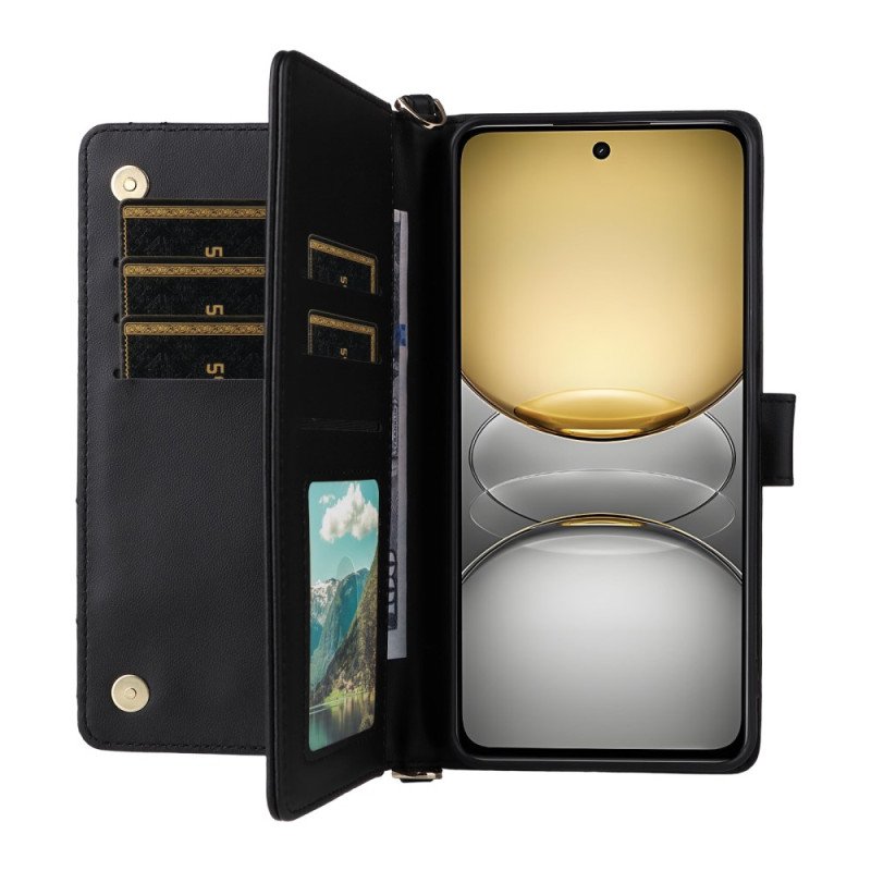 Fodral Realme C75 Premiumdesign Med Rem Och Axelrem