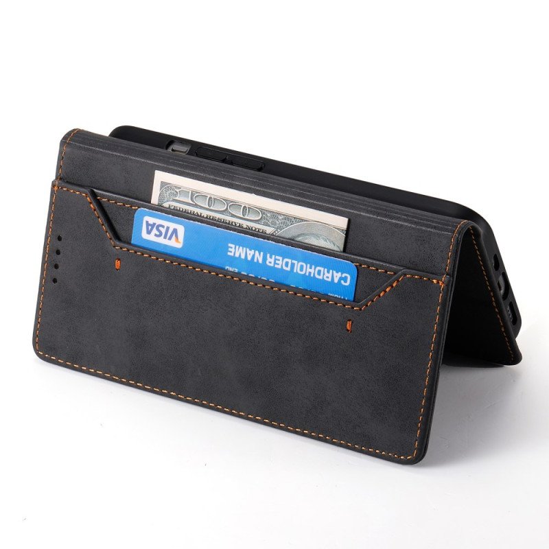 Folio-fodral Realme C75 Rfid-blockerande Konstläder