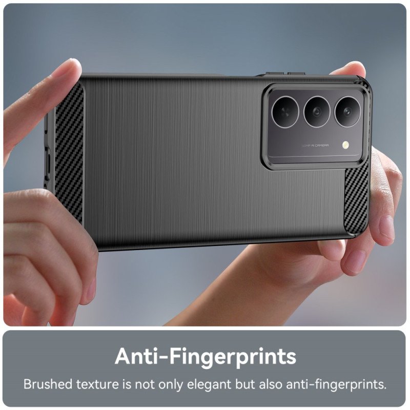 Skal Realme C75 Borstad Kolfiber