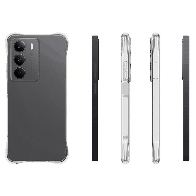 Skal Realme C75 Telefonfodral Förstärkt Genomskinlig