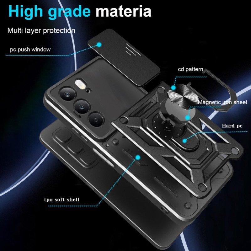 Skal Realme C75 Telefonfodral Ringhållare Och Linsskydd