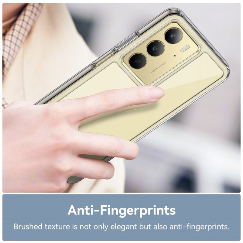 Skal Realme C75 Transparent Med Skärmskydd I Härdat Glas