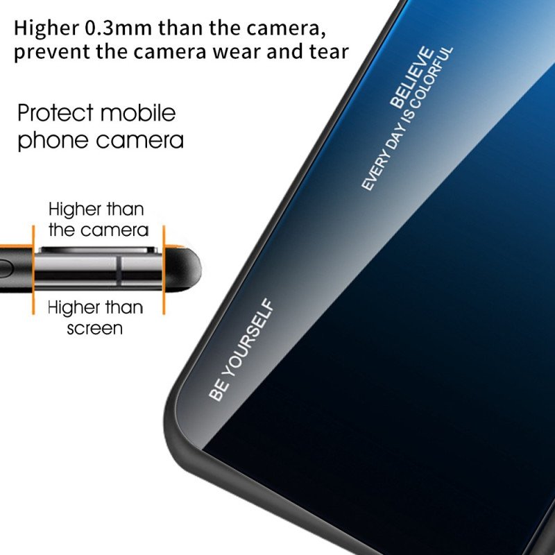 Mobilskal Huawei Mate 50 Pro Härdat Glas Var Dig Själv