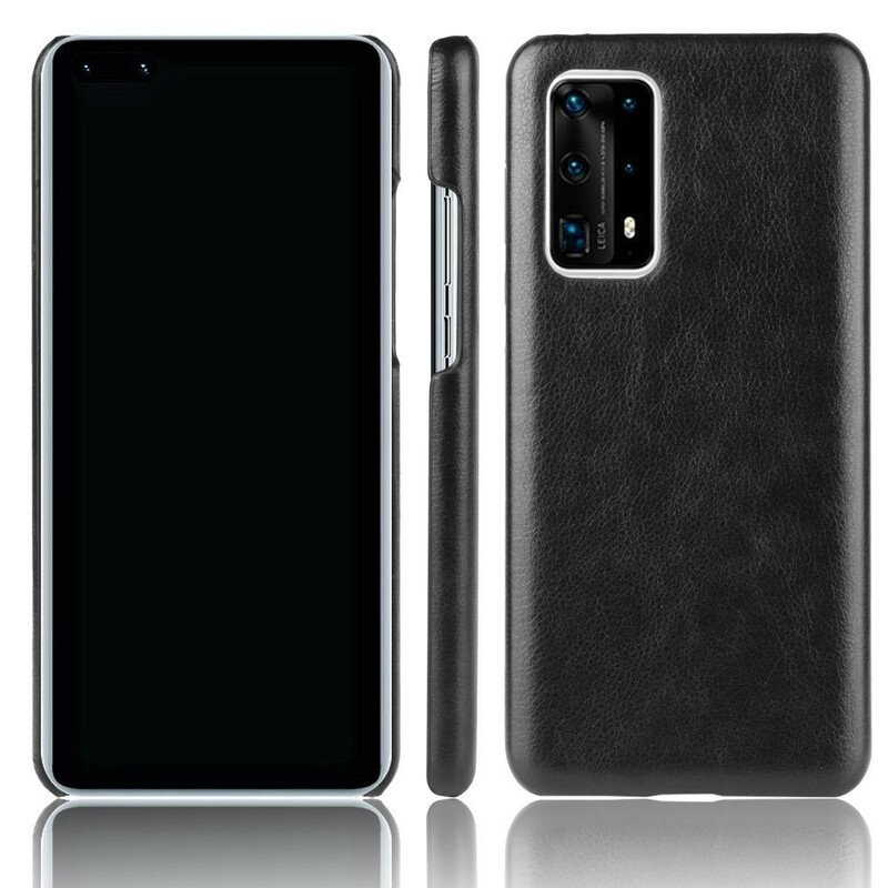 Skal Huawei P40 Pro Plus Litchi Performance Lädereffekt