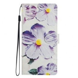 Fodral För Oppo Reno 14 5g Vintageblommor