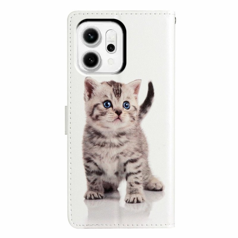 Fodral Oppo Reno 14 5g Söt Katt
