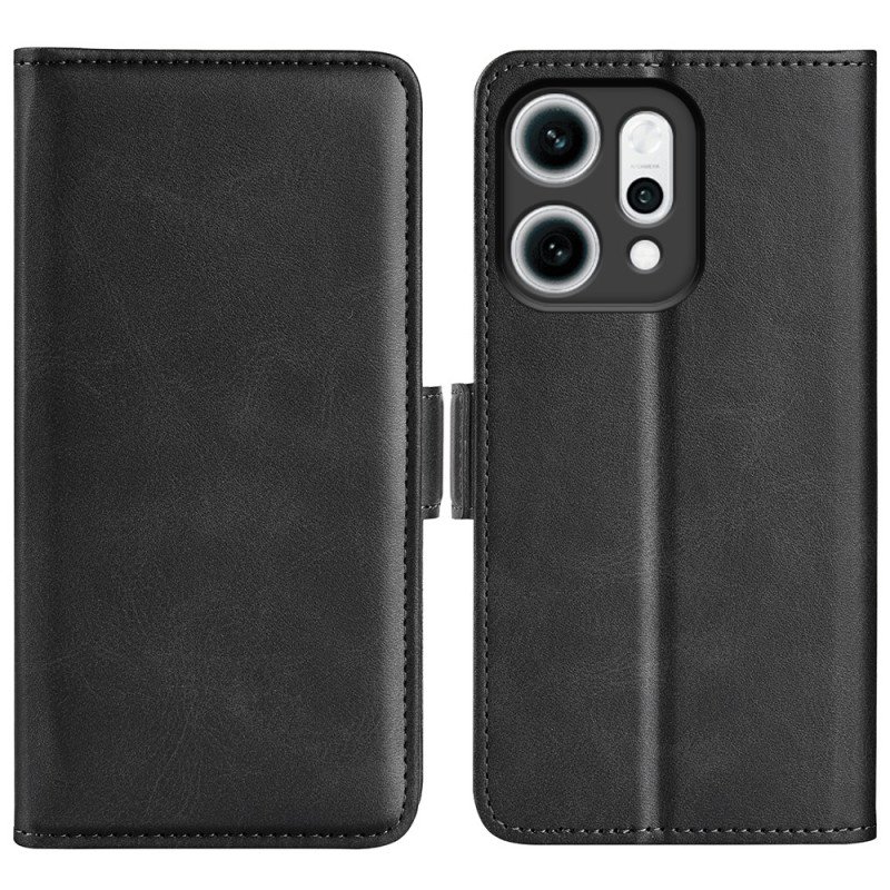 Läderfodral Oppo Reno 14 5g Telefonfodral Anpassningsbar