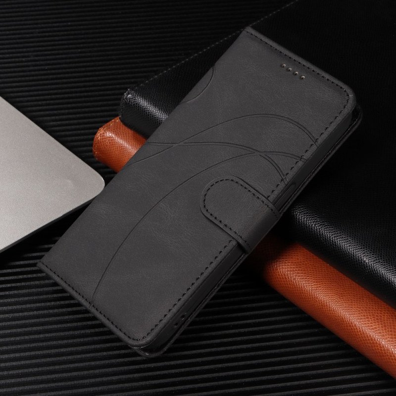 Läderfodral Oppo Reno 14 5g Telefonfodral Krusning