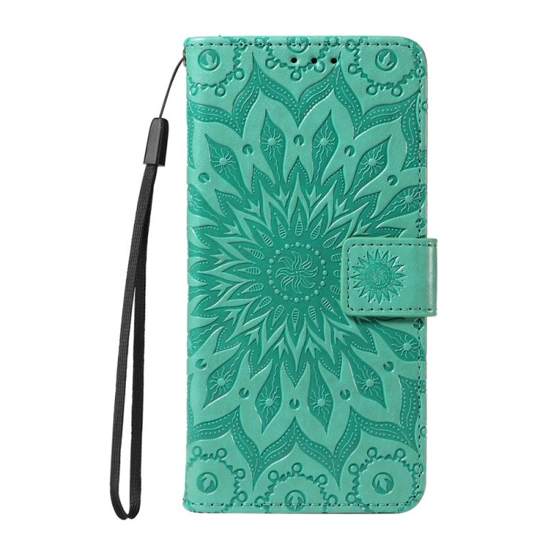 Läderskal Fodral Oppo Reno 14 5g Flamboyant Mandala