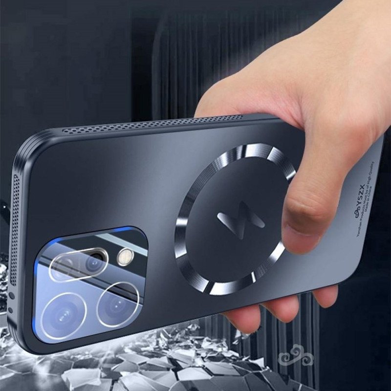 Skal Oppo Reno 14 5g Telefonfodral Magsafe-kompatibel Metalleffekt