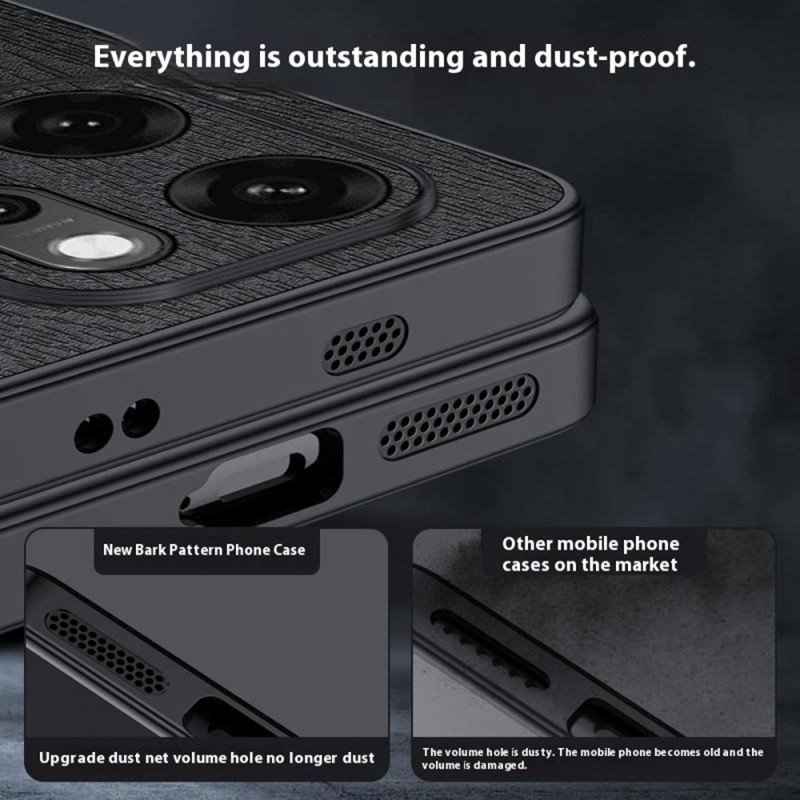 Skal Oppo Reno 14 5g Trästruktur