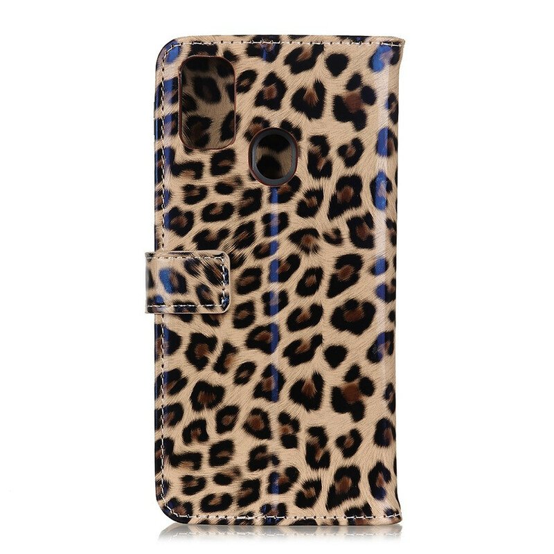 Fodral Samsung Galaxy A21s Vanlig Leopard