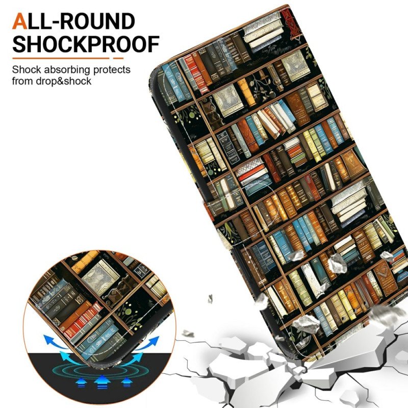 Fodral För Samsung Galaxy S26 Bokhylla