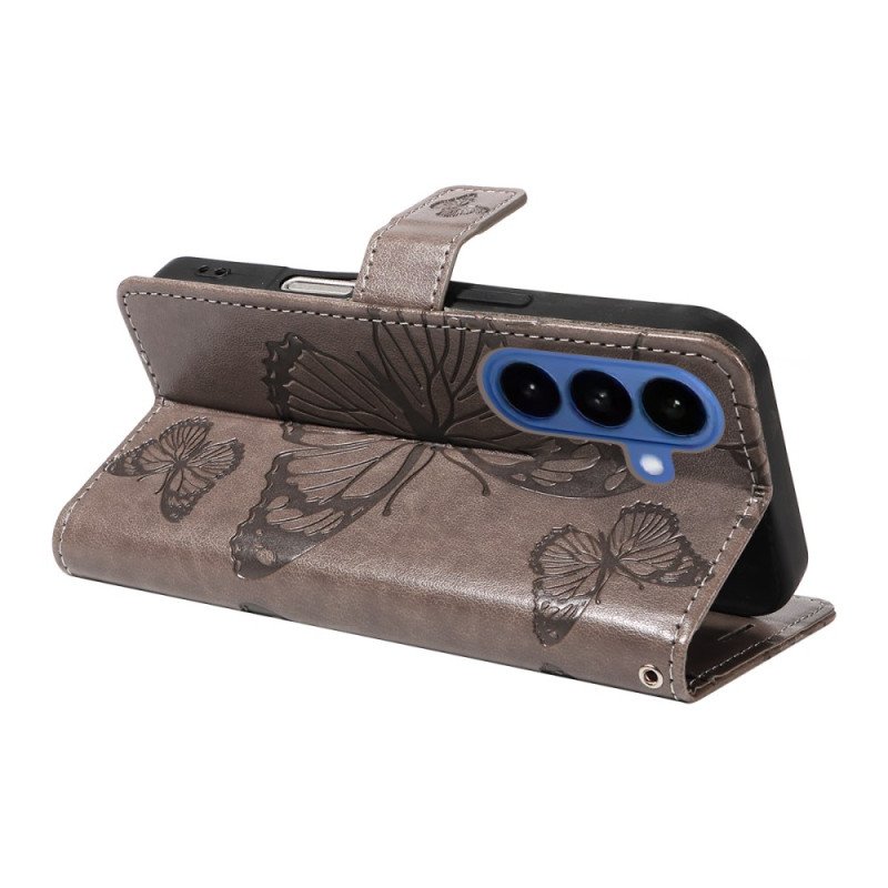 Fodral För Samsung Galaxy S26 Jättefjärilar