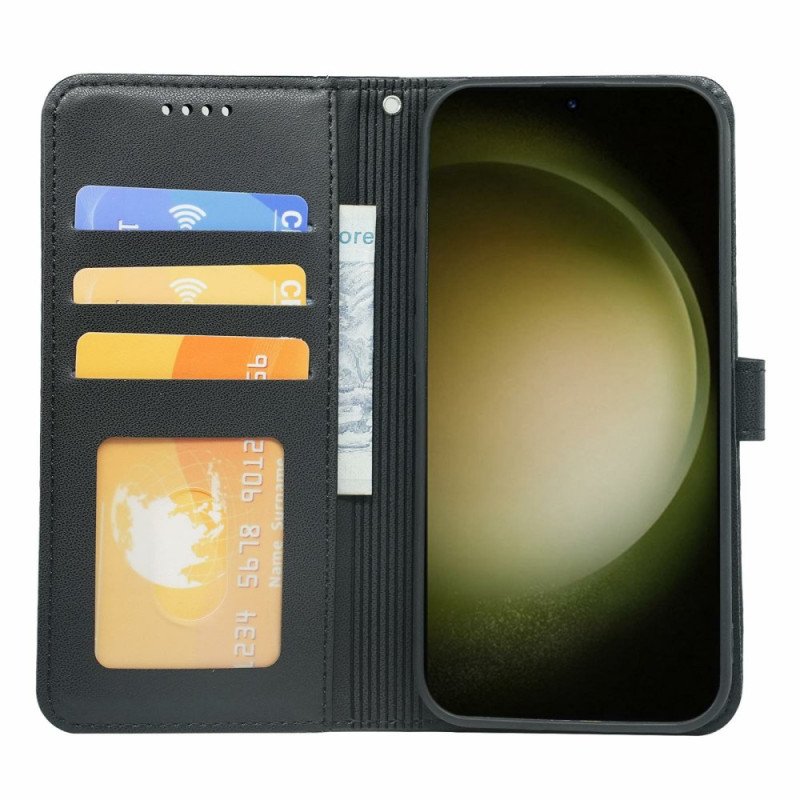 Fodral För Samsung Galaxy S26 Magnetisk Stängning Och Handledsrem