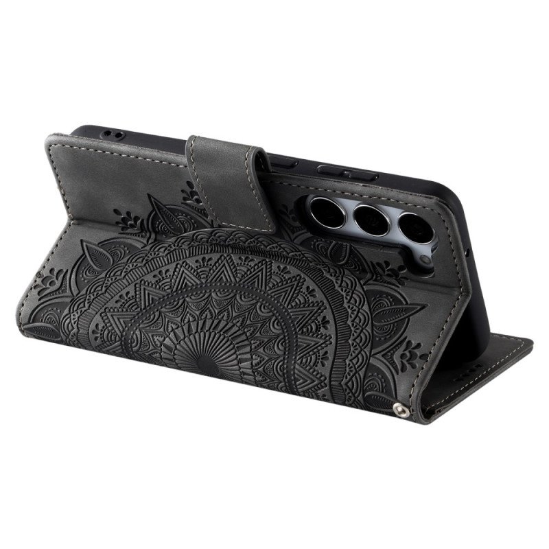 Fodral För Samsung Galaxy S26 Mandala I Mockaeffekt