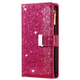 Fodral Samsung Galaxy S26 Paljettplånbok