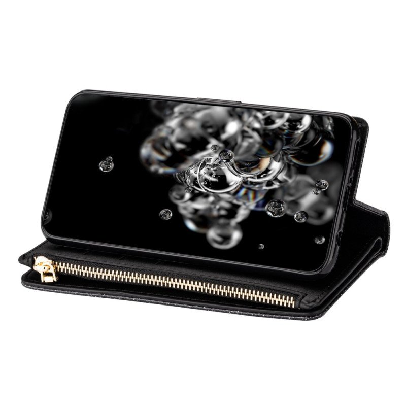 Fodral Samsung Galaxy S26 Paljettplånbok