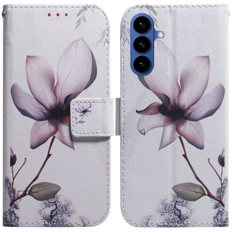 Fodral Samsung Galaxy S26 Rosa Blomma