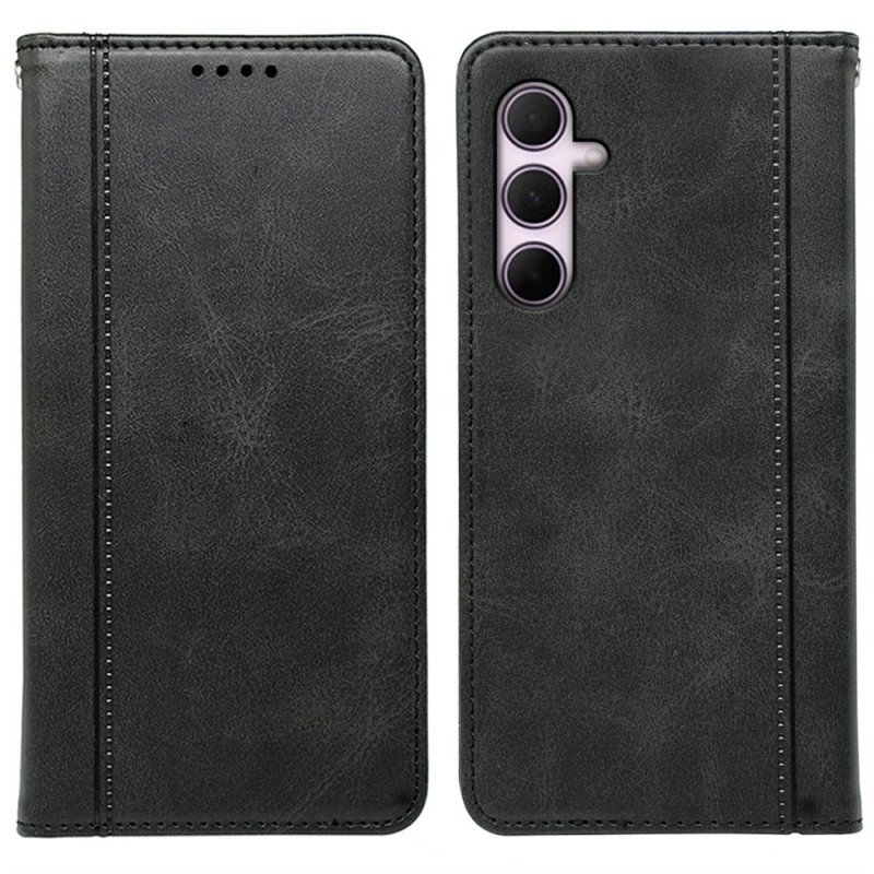 Folio-fodral Samsung Galaxy S26 Läderdekoration