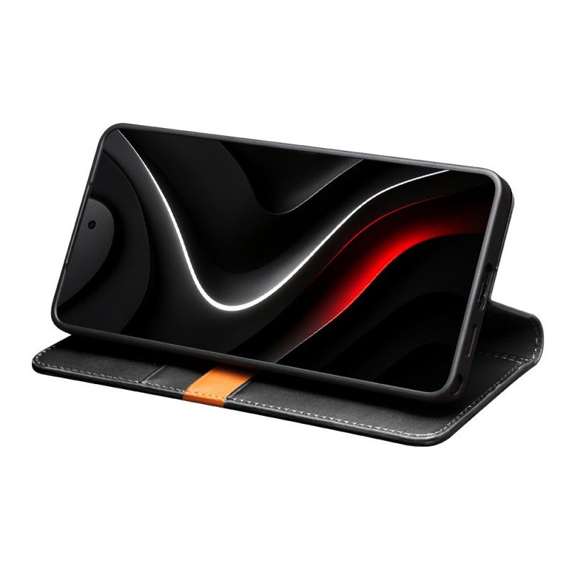 Folio-fodral Samsung Galaxy S26 Qialino Matt Läderplånbok