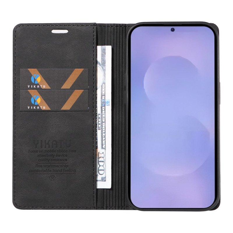 Folio-fodral Samsung Galaxy S26 Yikatu Mockaeffekt