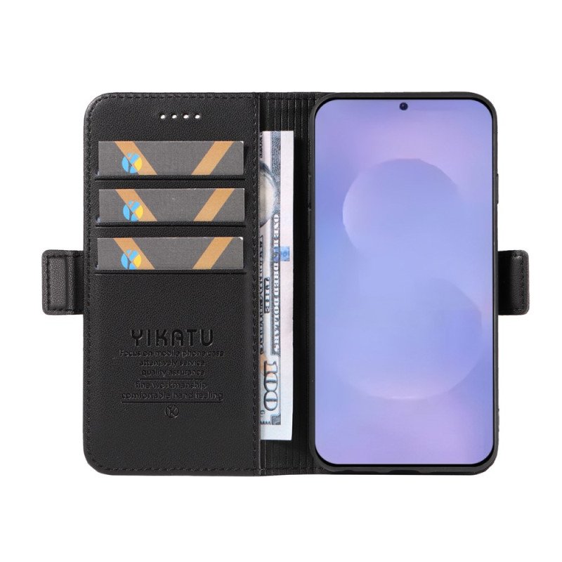 Läderfodral Samsung Galaxy S26 Telefonfodral Yikatu