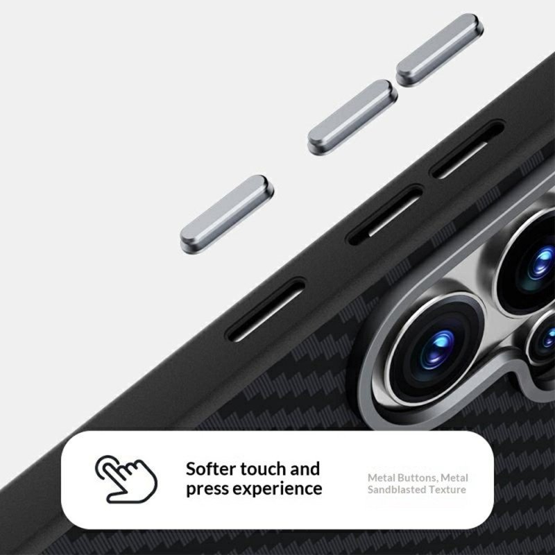Skal För Samsung Galaxy S26 Abeel Magnetisk Kolfiber