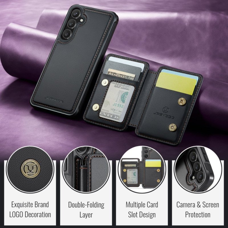 Skal För Samsung Galaxy S26 Jeehood Magnetisk Korthållare