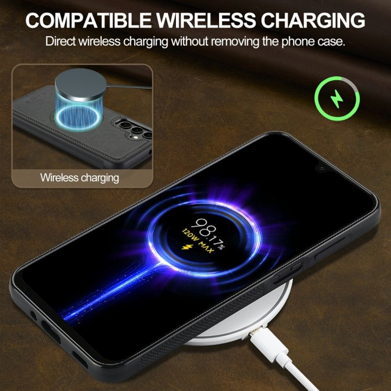 Skal För Samsung Galaxy S26 Magnetisk Lädereffekt Lc.imeeke