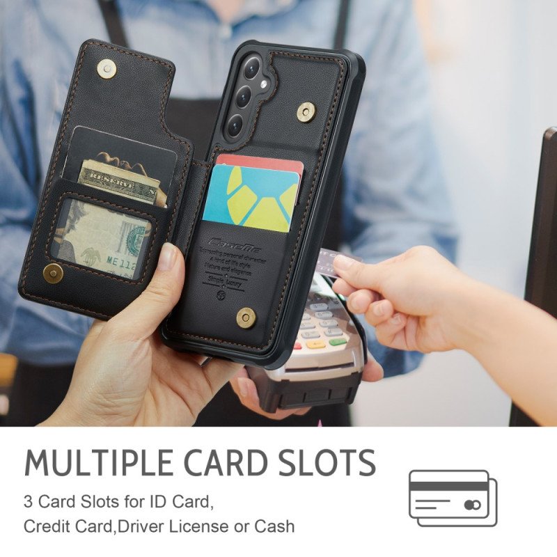 Skal För Samsung Galaxy S26 Rfid-blockerande Och 5 Kortfack Caseme