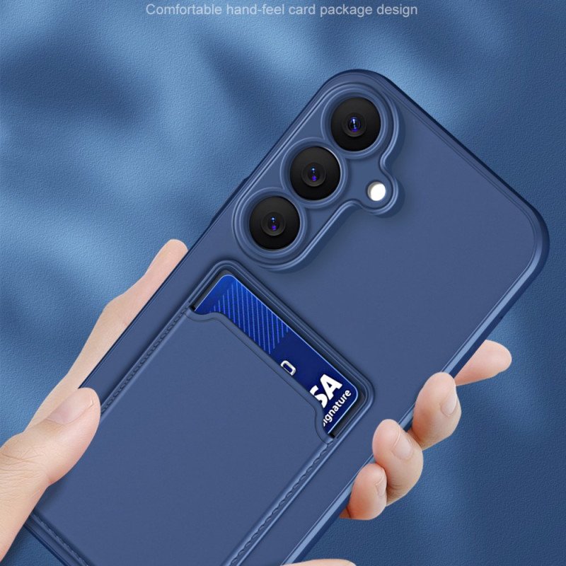 Skal För Samsung Galaxy S26 Silikon Med Korthållare