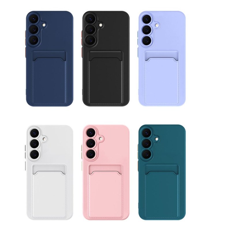 Skal För Samsung Galaxy S26 Silikon Med Korthållare