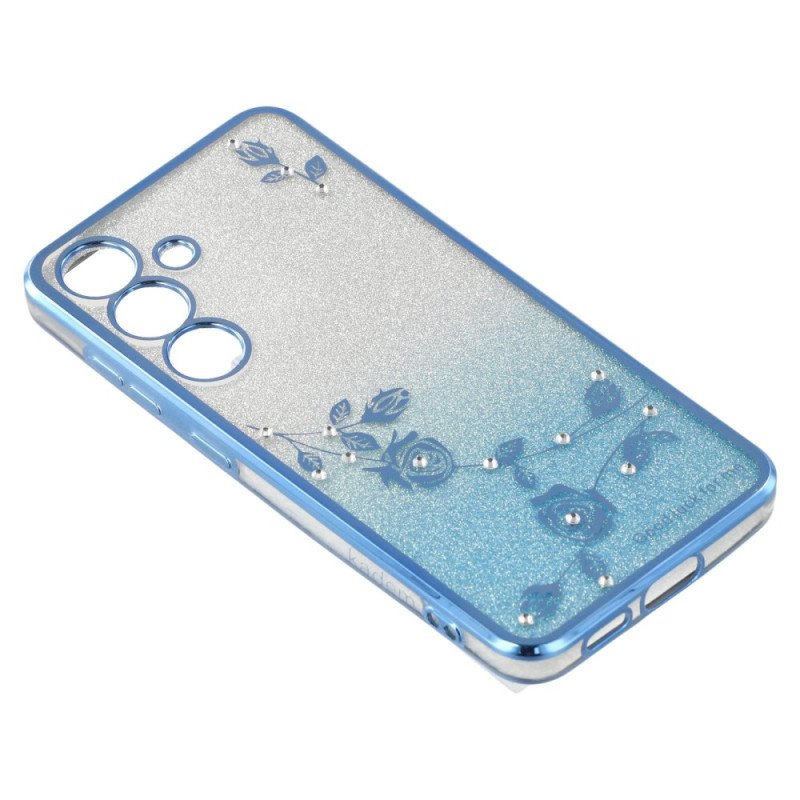Skal Samsung Galaxy S26 Blommor Och Strass Med Kadem-rem