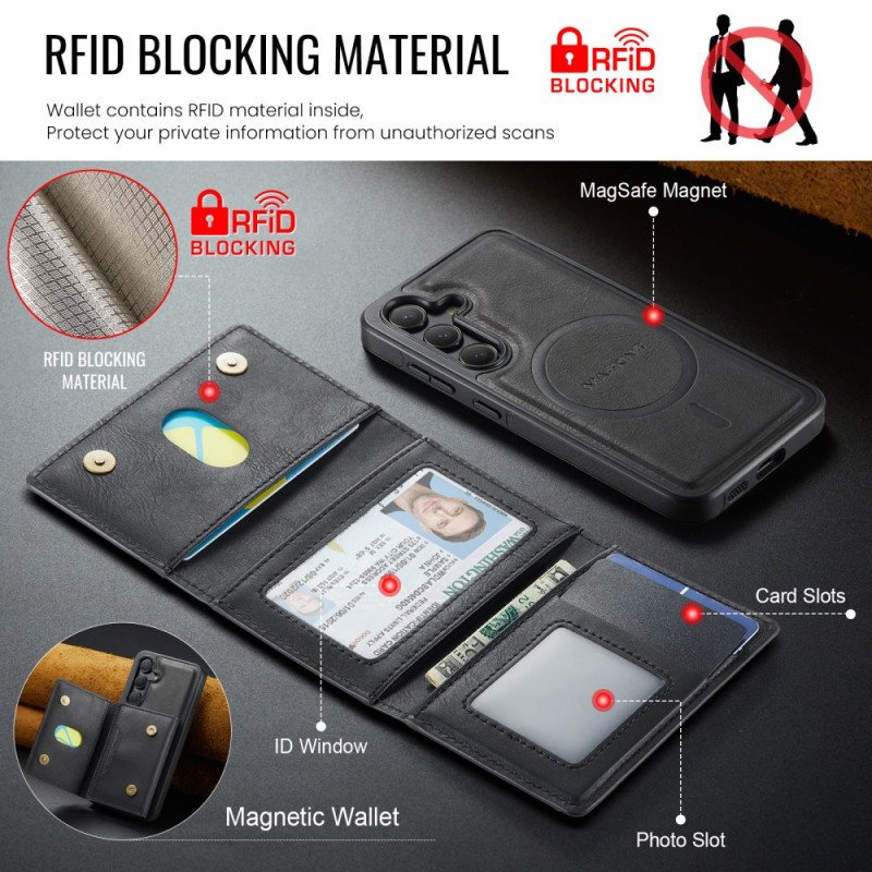 Skal Samsung Galaxy S26 Magnetisk Magging-plånbok