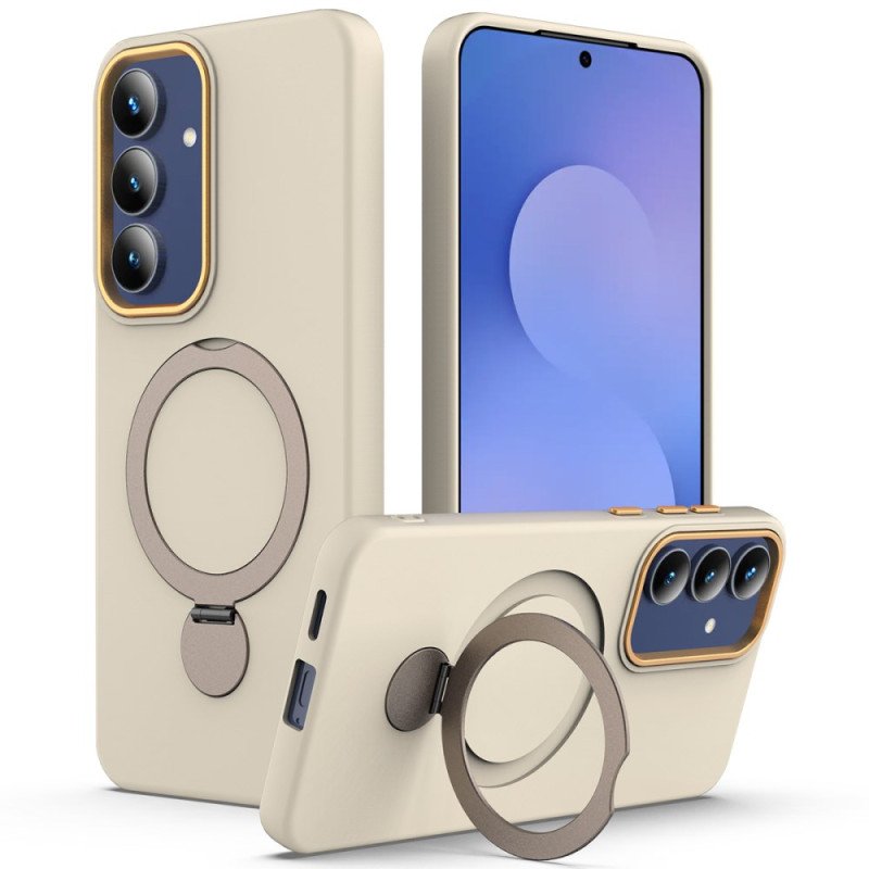 Skal Samsung Galaxy S26 Magnetisk Med Roterande Ringstativ