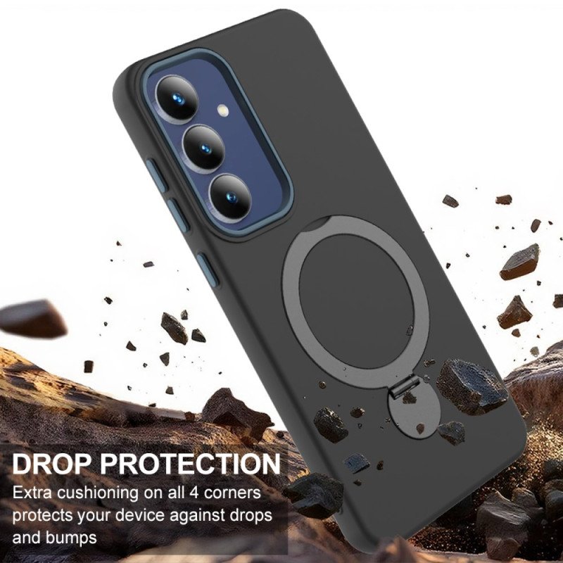 Skal Samsung Galaxy S26 Magnetisk Med Roterande Ringstativ