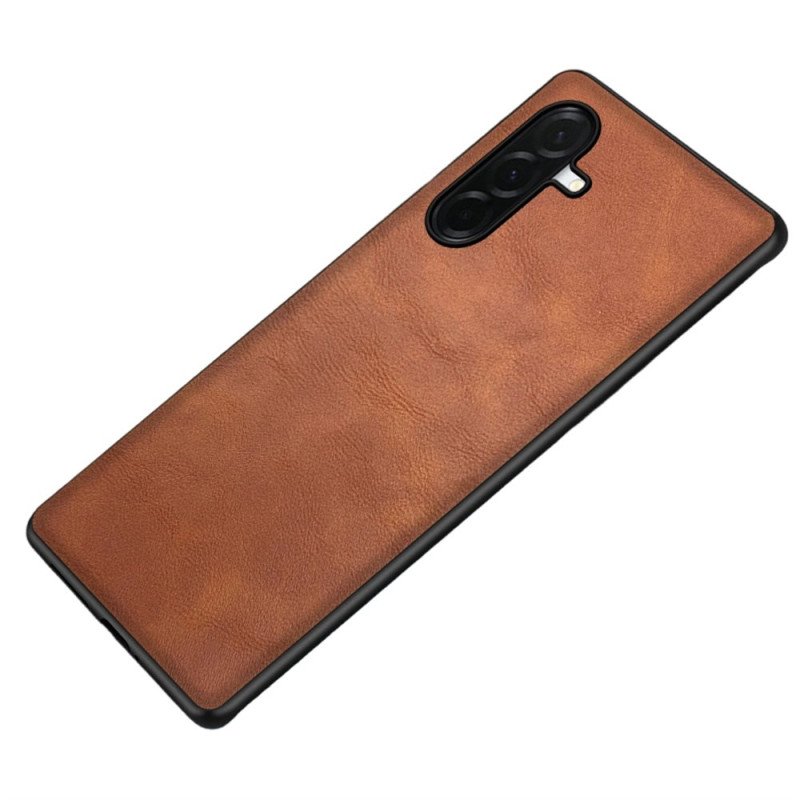 Skal Samsung Galaxy S26 Retro Lädereffekt