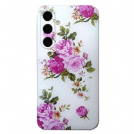 Skal Samsung Galaxy S26 Rosa Blommor