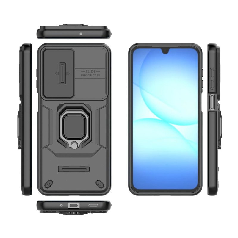 Skal Samsung Galaxy S26 Slitstarkt Ringfodral Med Stativ