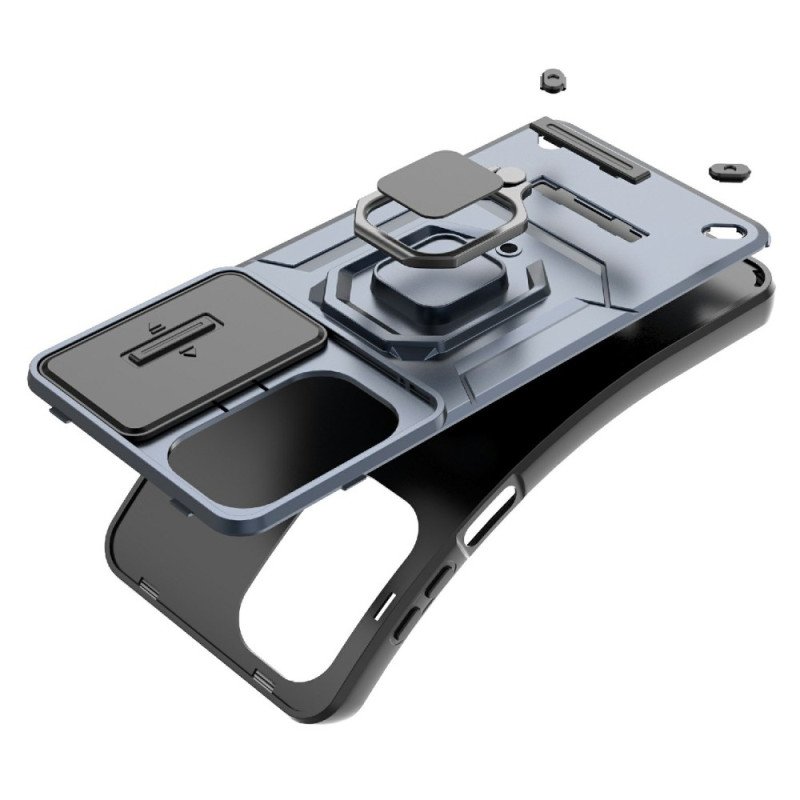 Skal Samsung Galaxy S26 Slitstarkt Ringfodral Med Stativ